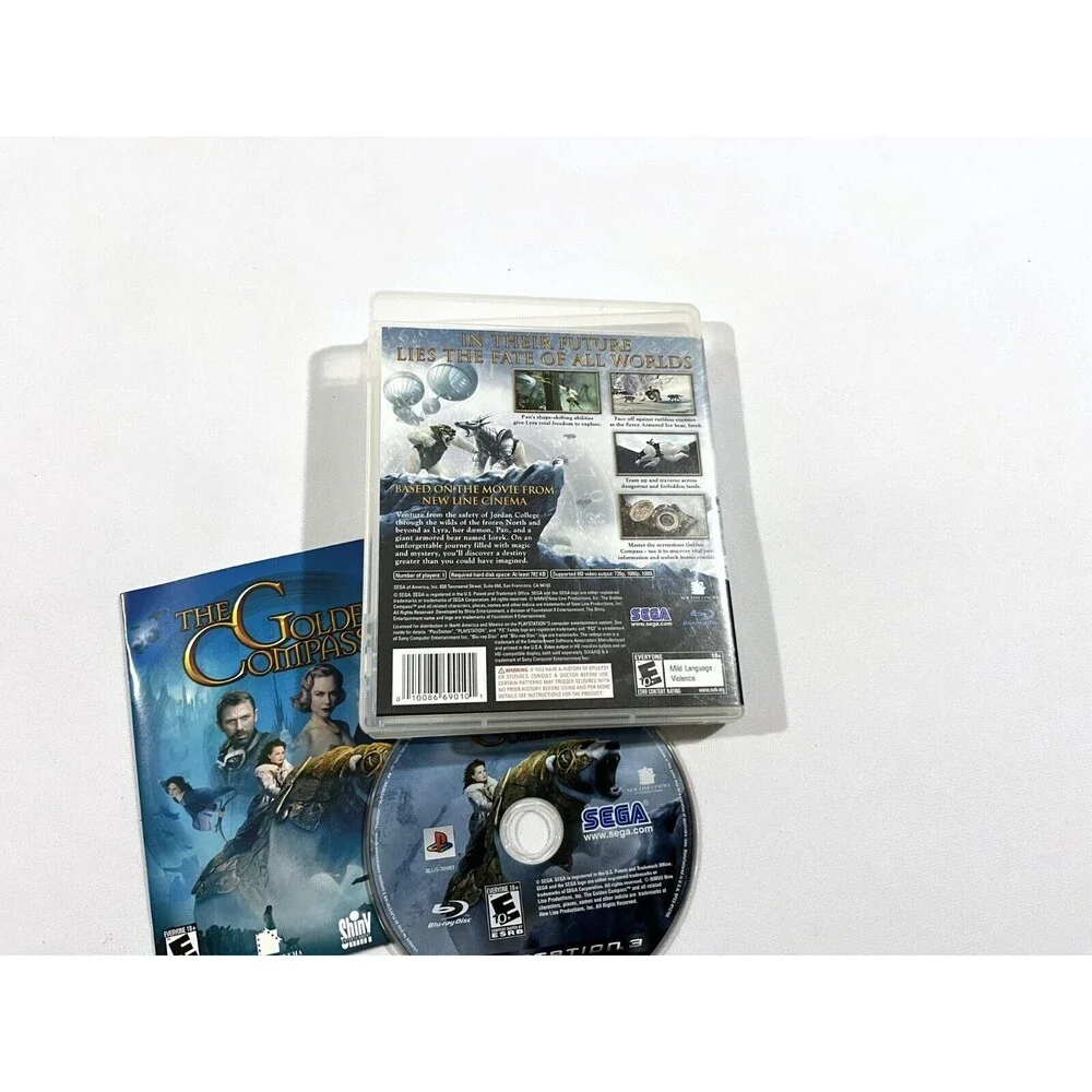 The Golden Compass (Sony PlayStation 3, 2007) Ps3 Tested